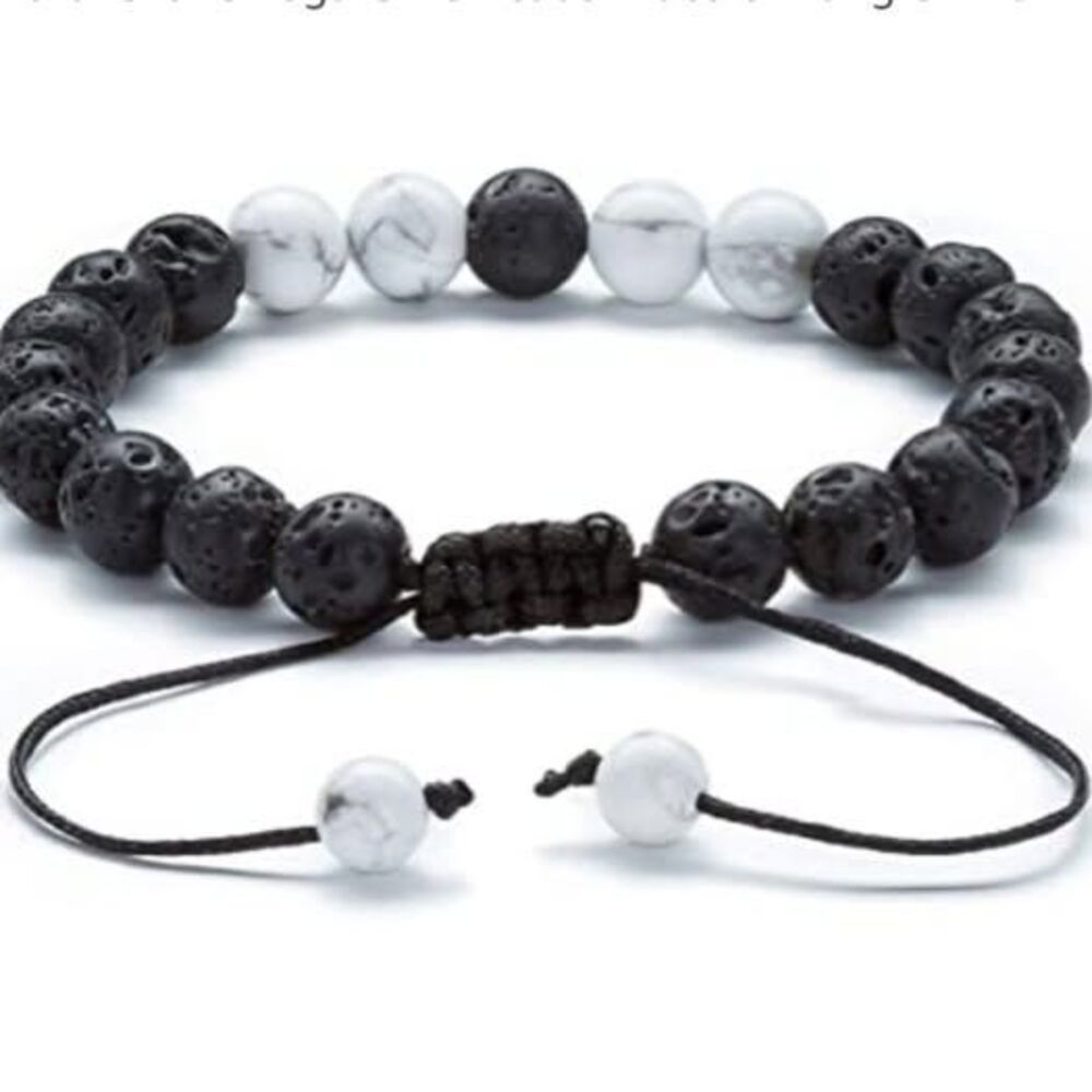 Lava Rock Aromatherapy Oil Diffuser Bracelet Healing Bohemian Boho Theraputic